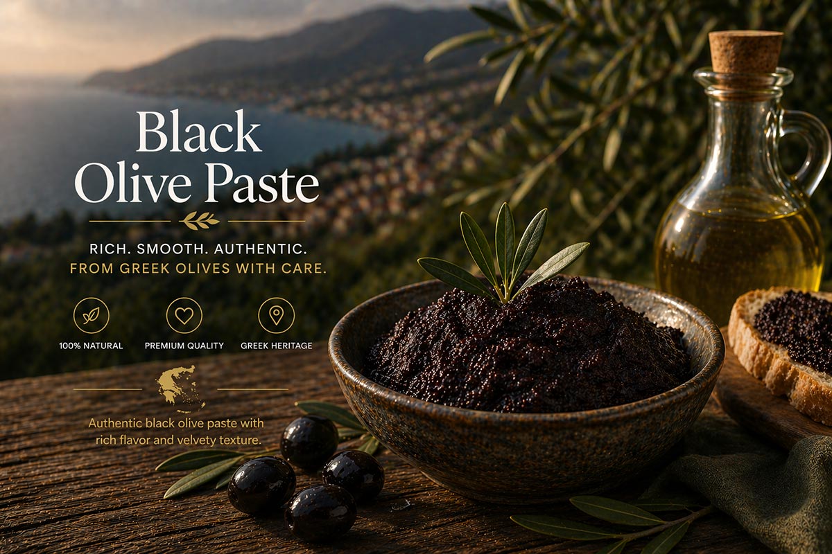 Black Olive Paste Black Olive Paste