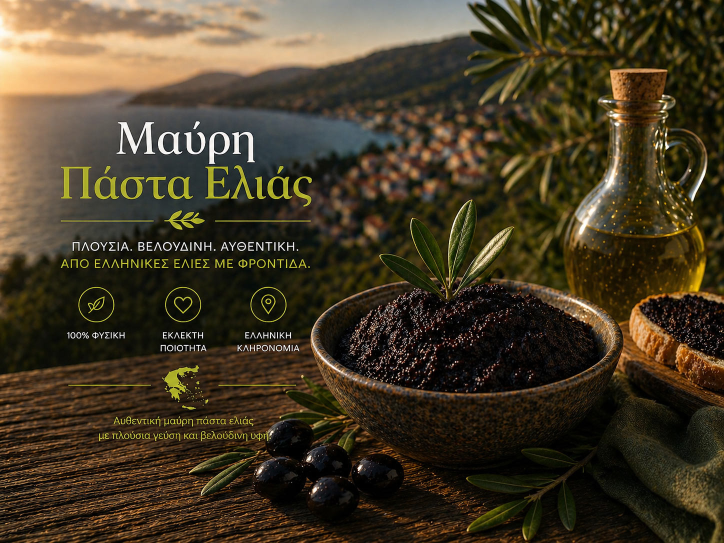 Μαύρη Πάστα Ελιάς